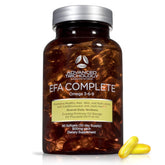 Advanced Trichology EFA Complete bottle showing omega 3-6-9 blend for daily balance