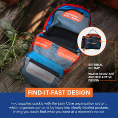 Adventure Medical Kits Mountain Series Hiker wilderness guide book offers practical field reference