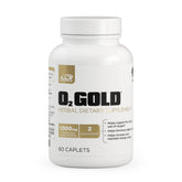 AdvoCare O2 Gold bottle cap close-up highlighting energy support and oxygen utilization