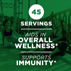 AdvoCare Omegaplex pour demonstrates daily use of omega-3 supplement.
