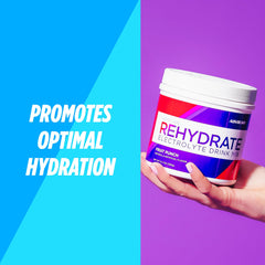 Close-up of electrolytes in AdvoCare Rehydrate for mineral balance.