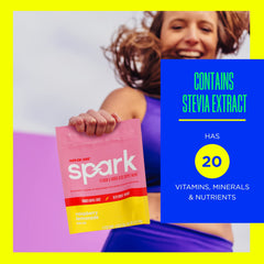 AdvoCare Spark stick-pack on desk offers convenient daily energy