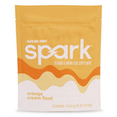 Advocare Spark orange-cream-float stick close-up for focused energy.