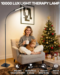 AearKing light therapy lamp remote-control for effortless adjustments from anywhere