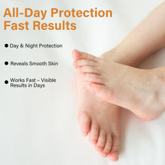 Close-up of AEE pads with 40% salicylic acid in action.
