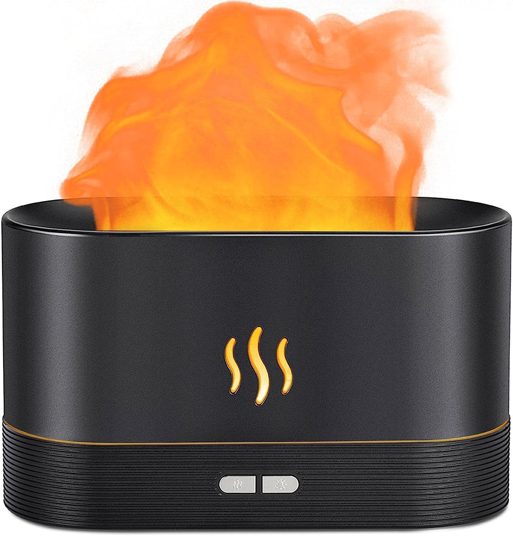 Aegci Flame Air Diffuser top view enhances ambiance with gentle mist