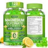 AEQNJV Magnesium Glycinate Gummies bottle for convenient daily use.