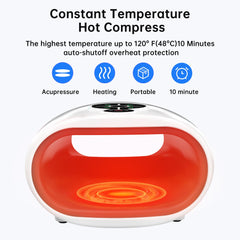 AERLANG Hand Massager cordless design enables mobility at home, office, or travel