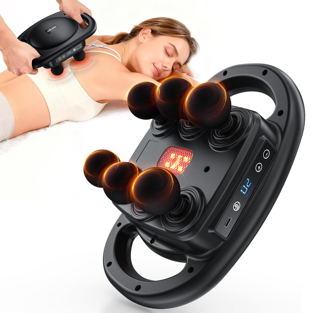 AERLANG Massage Gun front view for portable, on-the-go relief