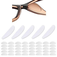 Almohadillas nasales transparentes AETUXU para gafas, diseño 1mm para mayor comodidad