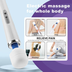 AEVEONE massager removable head demonstrates easy cleaning