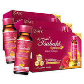 AFC Japan Tsubaki Ageless bottle for skin hydration and a radiant glow.