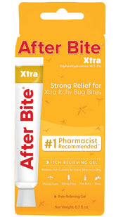 After Bite Xtra, aplicador portátil para alivio rápido de picaduras.