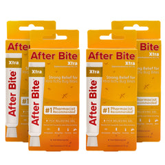 After Bite Xtra Formula gel tube front view shows compact itch relief for travel.