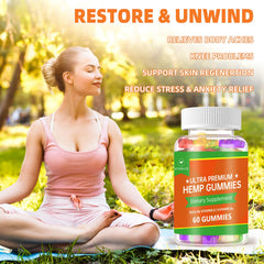 AFXMATE hemp gummies label closeup highlighting natural ingredients and vegan formula.