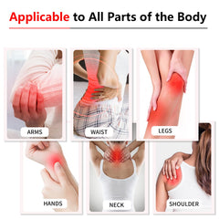 AGAHT Long Red Light Belt back wrap provides soothing comfort.