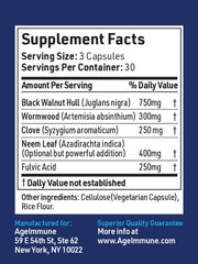 AgeImmune ImmuneG.I. capsules close-up for daily digestion support