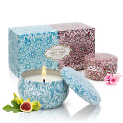 AGOL Scented Candles 2-pack jar for home fragrance and mood enhancement