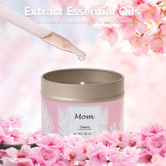 AGOL cherry blossom jar offers uplifting fragrance for cozy evenings