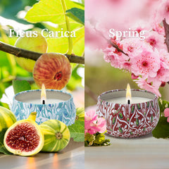 AGOL scented candles packaging gift box ready for gifting