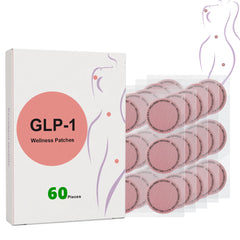AGORUN GLP-1 patches packaging shows convenient plant-based wellness.