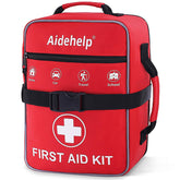 Aidehelp 520-piece first-aid kit with organized compartments for quick access.