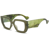 AIEYEZO thick-frame blue light glasses reduce eye strain during long screen sessions