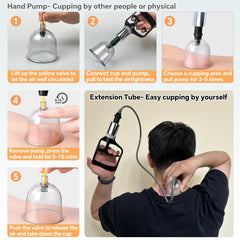 AIKOTOO cupping set portable design, lightweight and travel‑ready for on‑the‑go therapy.