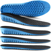 Ailaka height increase insoles with three heights for versatile footwear