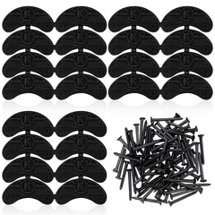 AIQINHU 36-piece heel plates pack for quick reinforcement of worn shoes