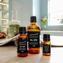 Air-Scent Baccarat Rouge-inspired diffuser oil label closeup highlighting premium quality.