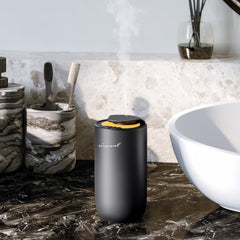 Air-Scent mini diffuser with ambient LED colors enhances mood in offices
