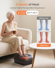 AirSEE air compression rollers in action providing deep kneading and circulation