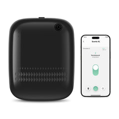 Airversa ANW Black diffuser front view for subtle home fragrance.