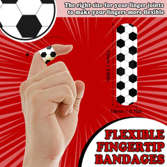 AKAIXI vendajes futbol – dorso del empaque con diseño decorativo