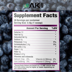 Powder in measuring scoop showcases convenient daily serving for wellness routines