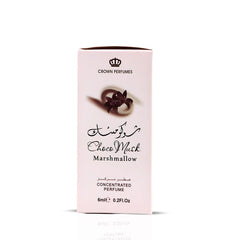 Al-Rehab Choco Musk Marshmallow roll-on bottle enables easy touch-ups.