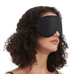 ALASKA BEAR sleep mask over ears design for a secure fit.