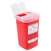 Alcedo Contenedor Sharps para uso doméstico, almacenamiento seguro de agujas