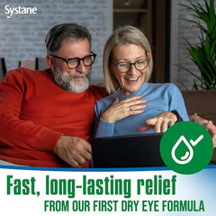 Gotas lubricantes Systane de larga duración para mayor comodidad