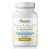 Algonot NeuroProtek Low Phenol softgels bottle for easy daily use