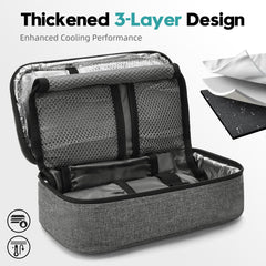 ALLCAMP multi-layer insulation helps maintain stable temperatures during travel and daily activities.