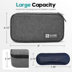 ALLCAMP sturdy exterior in 600D Oxford fabric delivers durable protection.