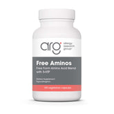 Allergy Research Group Free Aminos bottle promoting lean muscle support