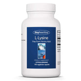 Allergy Research Group L-Lysine bottle sealed showing the product