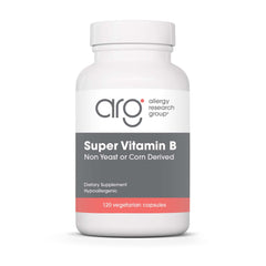 Allergy Research Group Super Vitamin B capsules provide comprehensive B vitamin support for daily health