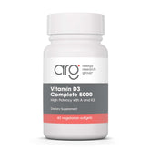 All allergy research group vitamin d3 complete bottle supports daily balance.