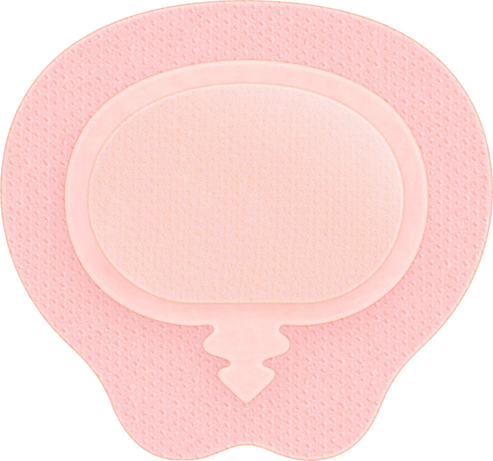 Allevyn Life sacral foam dressing shows layered design for secure protection and comfort