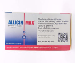 ALLICINMAX capsule dissolving to illustrate easy absorption in liquid