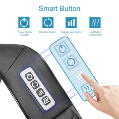 Alliggic massager offering 3-speed control for personalized pressure.